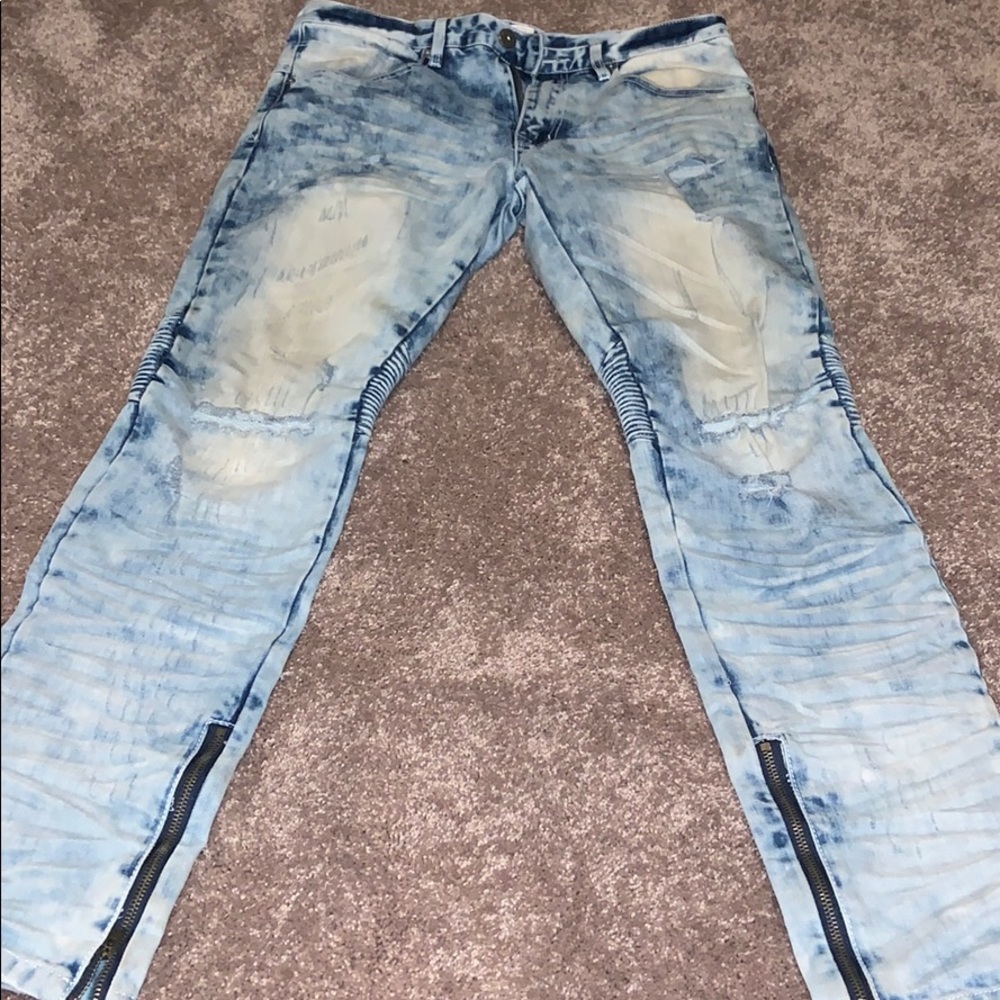 Men’s smoke rise jeans